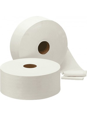Toilettenpapier Jumbo, Zellstoff 2-lagig, 216 Rollen